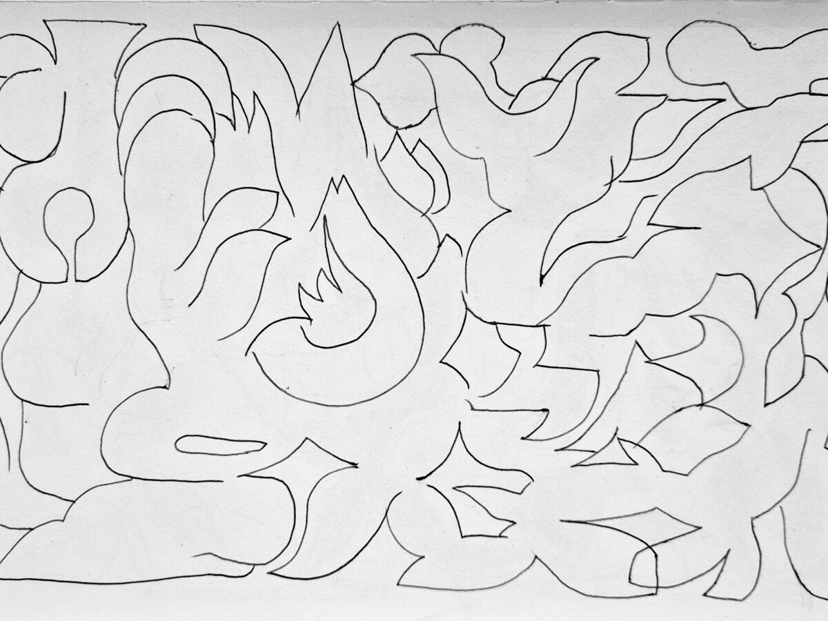 Black And White Sktech