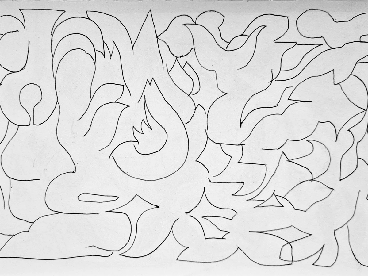 Black And White Sktech