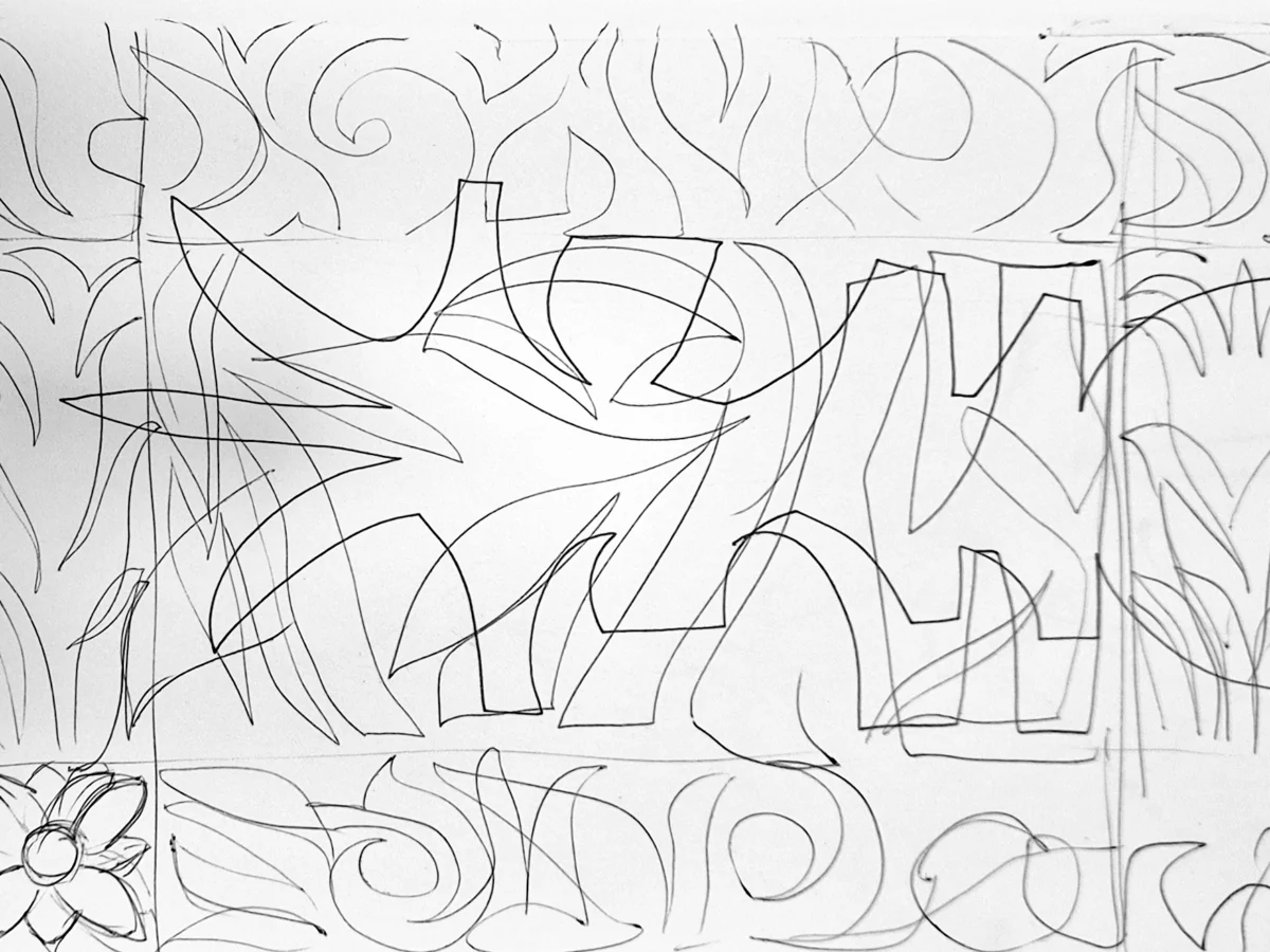Black And White Sktech