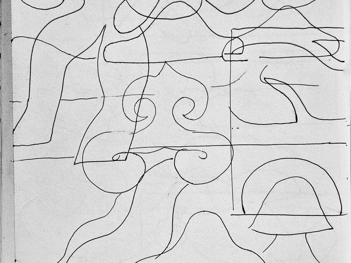 Lack And White Sktech3 K