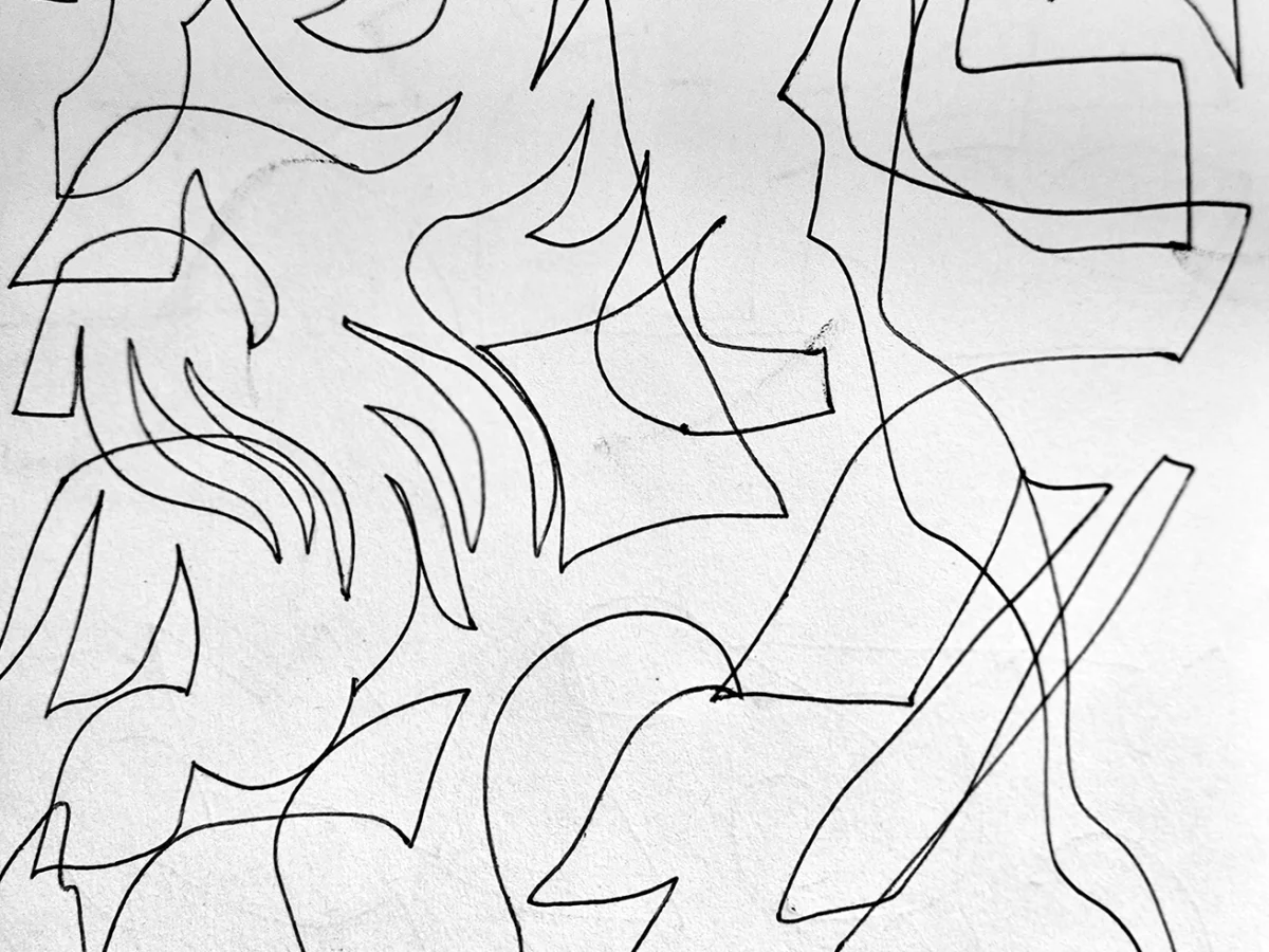 Black And White Sktech